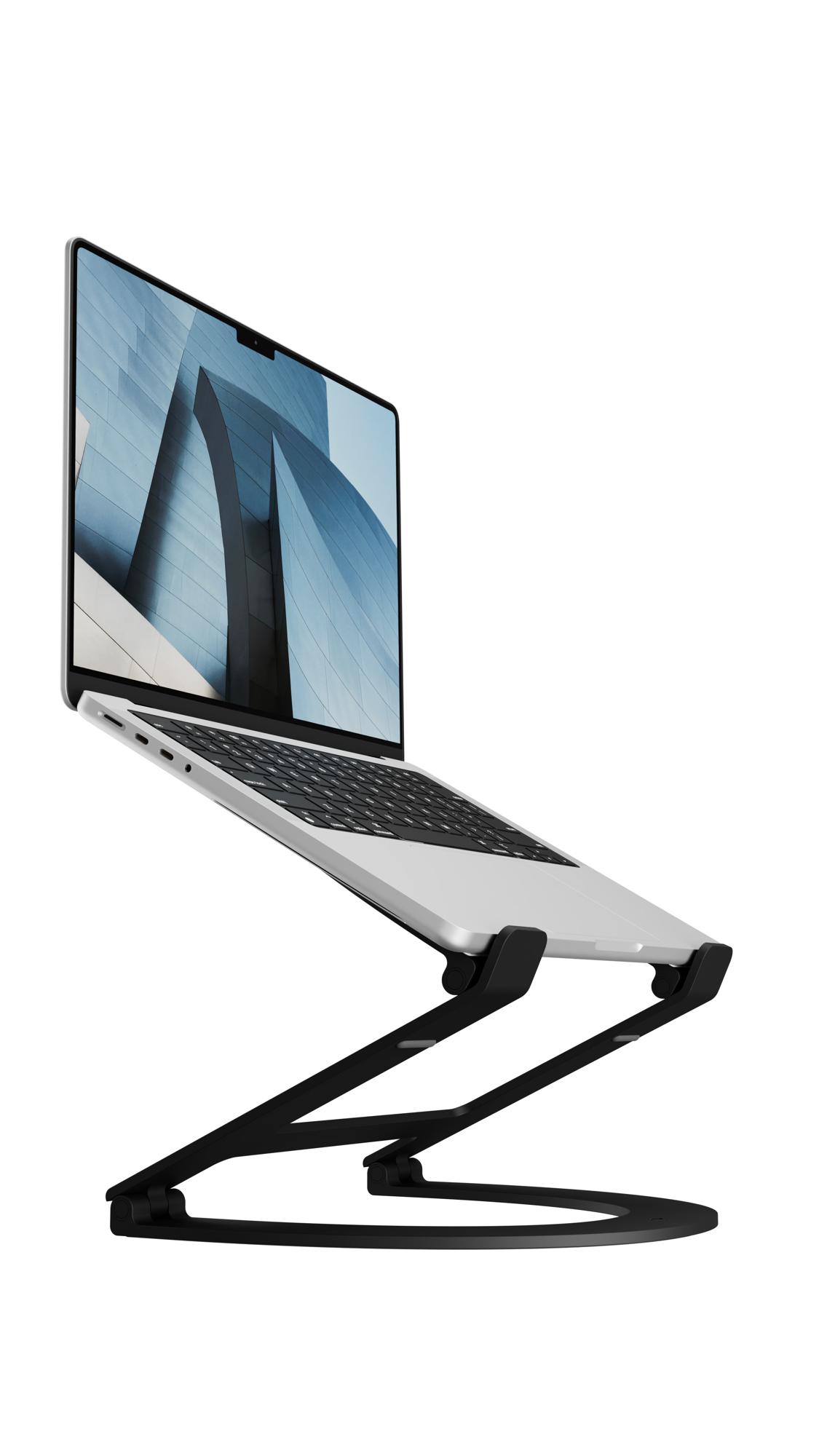 Twelve South Curve Flex Supporto regolabile in alluminio per MacBook, notebook - Nero
