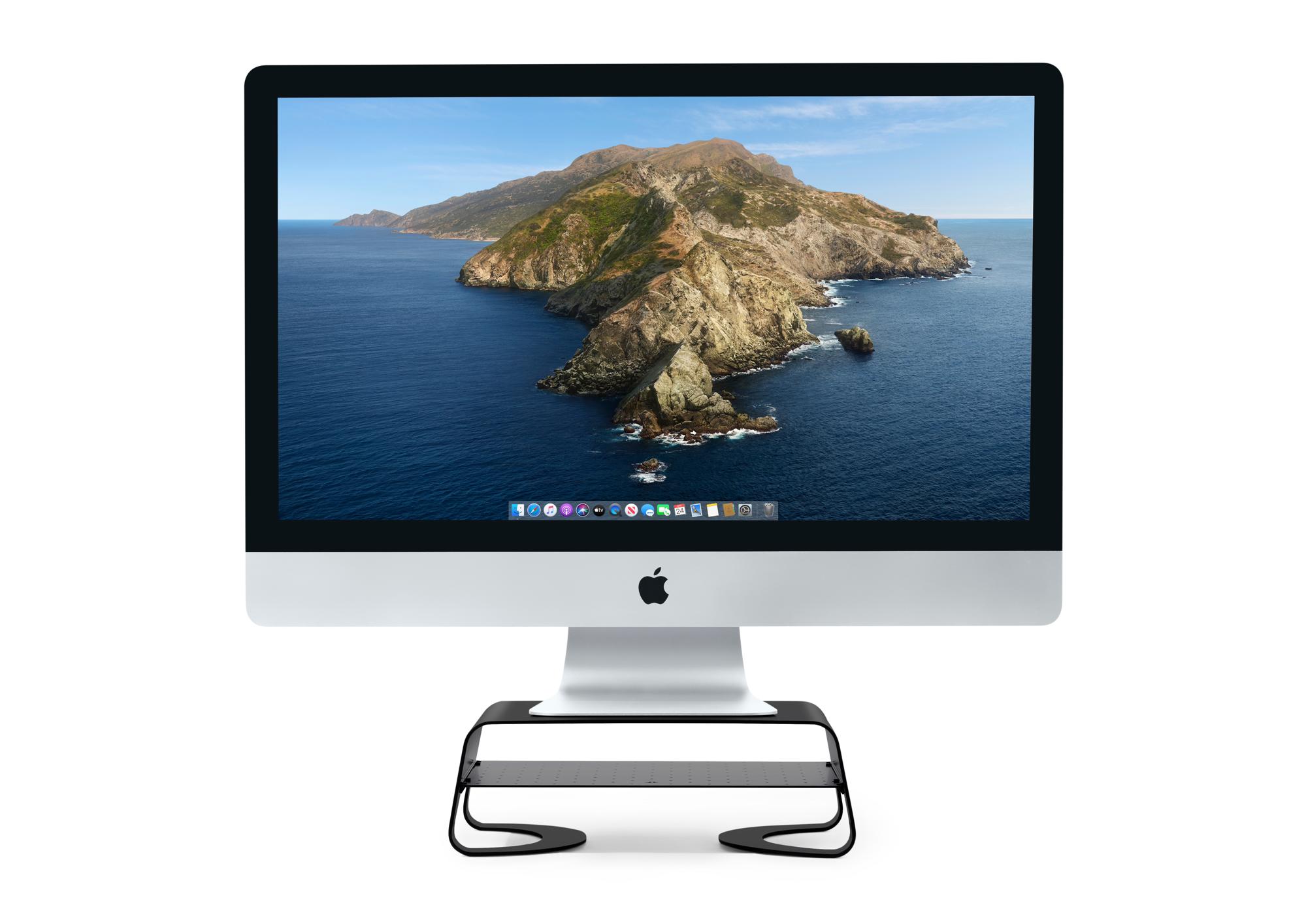 Supporto da tavolo per monitor o iMac Twelve South Curve Riser - Nero