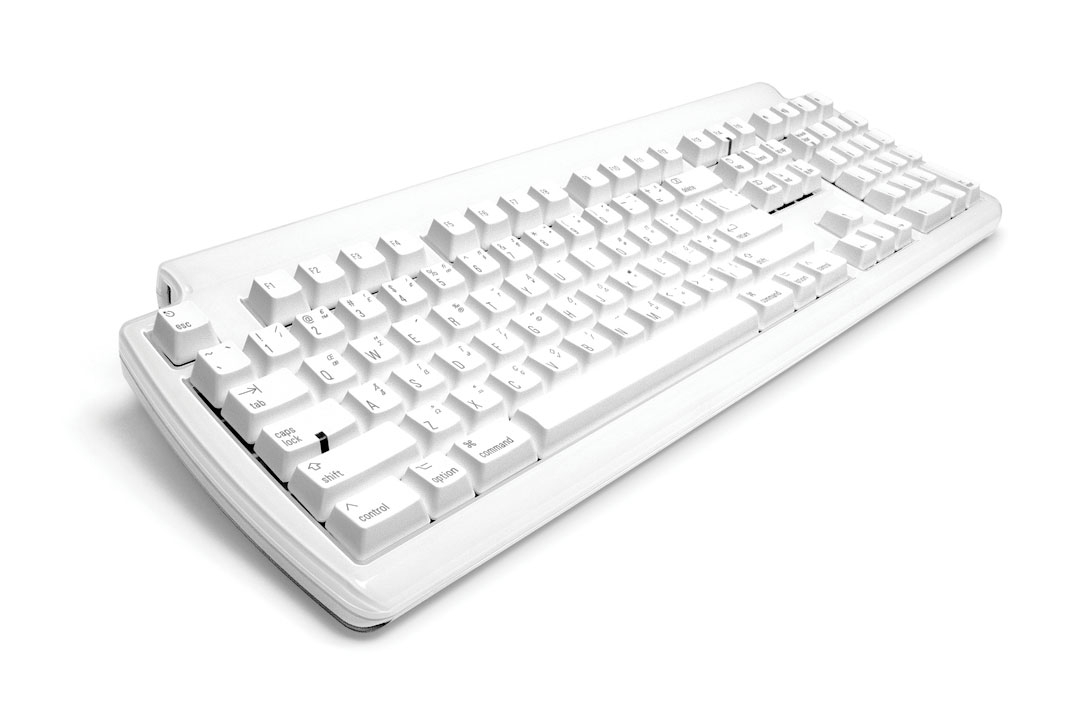 Tastiera USB Matias Tactile Pro IT per Mac - Bianco